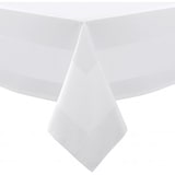 thumbnail of Nappe blanche avec bande satin Atlas 180 x 180 cm - LTITEX