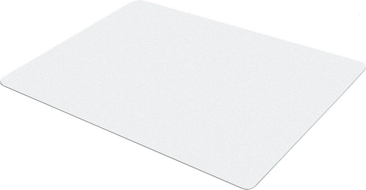 Björn&Schiller Bodenschutzmatte 50 x 70 cm Kratzschutz Schreibtischunterlage, Transparent, Rutschfeste Bürostuhlunterlage, Bodenmatte