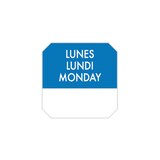 thumbnail of Garcia de Pou - 1000 U. Etichette Adesive "Lunedi" 2,5X2,5 Cm Blu Adesivo