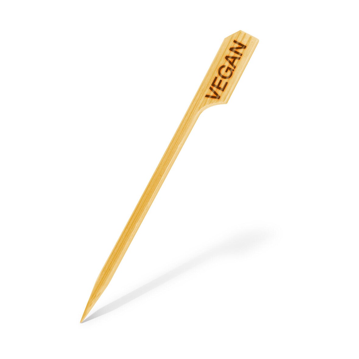 2500x Foodmarker VEGAN aus Bambus 90 mm