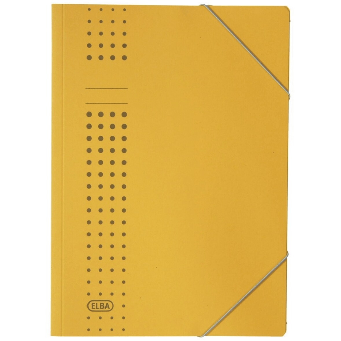 Eckspanner chic A4 Karton (RC) 450 g/qm gelb