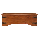 thumbnail of Table basse Bois d'acacia solide avec finition miel 110x55x35cm Modèle Atlas Office Pro Ultra