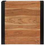 thumbnail of Mesa de centro de madera maciza de acacia 60x60x40 cm