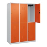 thumbnail of C+P Doppelstock-Spind Classic PLUS, 3 Abteile, 1700x1200x500mm, 7035/2004