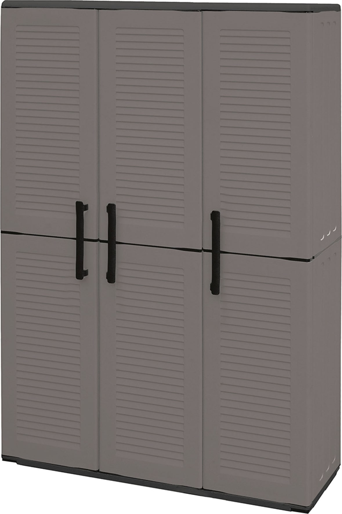 ArtPlast - Armario Altura Completa 102x37x163 cm en color Gris - Colección EASY