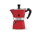 thumbnail of cafetera en aluminio moka express 3 tazas color rojo