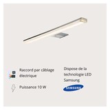 thumbnail of Spot LED pour miroir an aluminium 45,8cm
