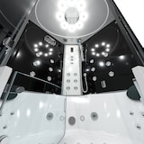 thumbnail of Dampfdusche Whirlpool Dusche Duschkabine K60-SW-TH 140x140cm OHNE Zusatzoptionen