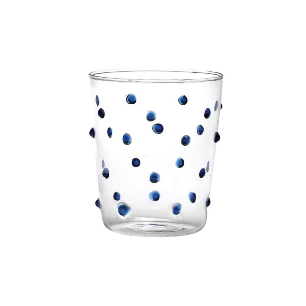 Zafferano Partybeker blauw glas 45 Cl Set van 6 stuks glas