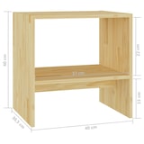 thumbnail of Tables de chevet 2 pcs 40x30,5x40 cm Bois de pin massif