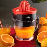 thumbnail of Exprimidor eléctrico Jata JEEX1422 con doble cono. Rotación bidireccional. Capacidad: 1,2 L. Base antideslizante. Tapa protectora. Fácil limpieza.40 W