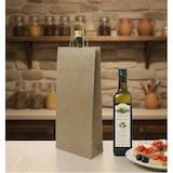 thumbnail of MONOUSO - Flaschentragetaschen aus Papier Kraft 115g/m² 18+8x39cm (250 Stück)