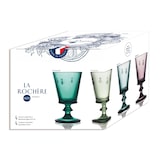 thumbnail of La Rochère Biene Abeille Weinglas 240 ml 4er Set farbig