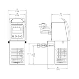 thumbnail of SAMMIC Cocedor sous-vide profesional para 30 litros mod. SmartVide 5. Panel y asa de poliamida reforzada.
