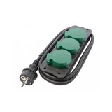 thumbnail of Presa multipla elettrica antispruzzo da esterno