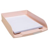 thumbnail of Exacompta - Réf. 11131D - Carton de 6 Corbeilles à courrier COMBO STYLI Skandi - pour A4+ - 34 x 25 x 6,5 cm - pour 500 feuilles - couleur nude