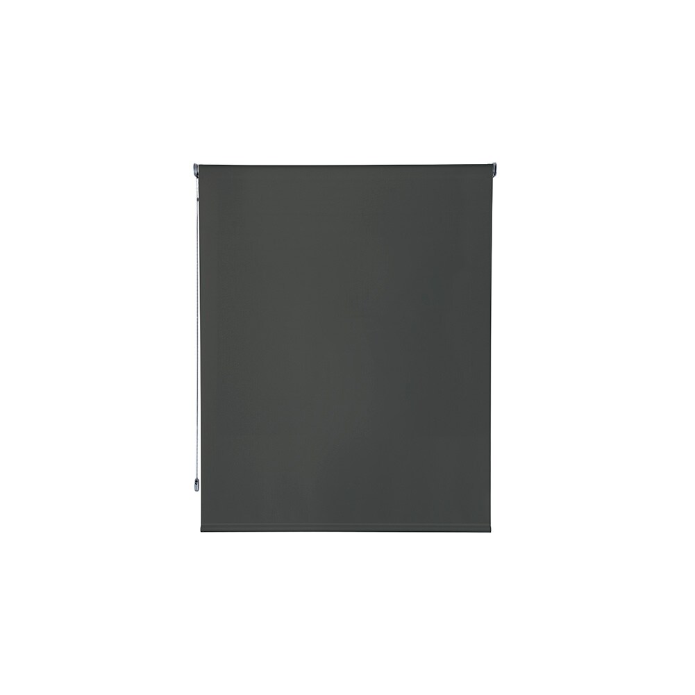 Rocada cortina enrollable 100cm largo x 180cm alto  - cortina color antracita gris con mecánico gris