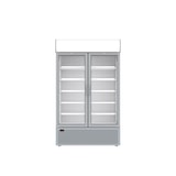 thumbnail of METRO PROFESSIONAL Réfrigérateur à porte vitrée S1300SCTDSLIM, metal/verre, 73,6 x 120 x 200,9 cm, 981 L, réfrigération ventilée, avec serrure, blanc