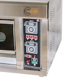 thumbnail of Cleiton® Horno de Pizza Industrial Simple a Gas Butano 8x32 cm con Suelo Cerámico Refractario y Termostato de Calidad | Temperatura 400°C - 10000W