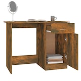 thumbnail of Scrivania in rovere affumicato 100x50x76 cm Modello Apex Design in derivati \u200b\u200bdel legno