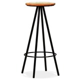 thumbnail of Taburetes de cocina 2 unidades madera maciza reciclada