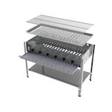 thumbnail of ChattenGlut Professional Gastrobräter 6-flammig Standgerät 22,0kW und Rost