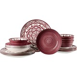 thumbnail of Ritzenhoff & Breker Doha Tafelset 16-teilig Burgund