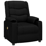 thumbnail of vidaXL Massagesessel Schwarz Kunstleder