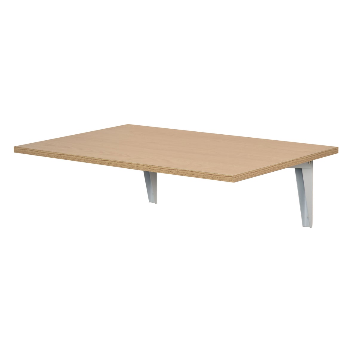 Mesa Plegable de Pared Mesa Auxiliar Abatible 60x40x20 cm Cocina Comedor Natural