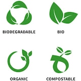 thumbnail of DOT Horeca Solutions 50 Forchette CPLA Bianche Biodegradabili Compostabili monouso usa e getta forchetta bio bianca