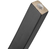 thumbnail of tectake 2 sedie da sala da pranzo con seduta ergonomica - nero - 401293