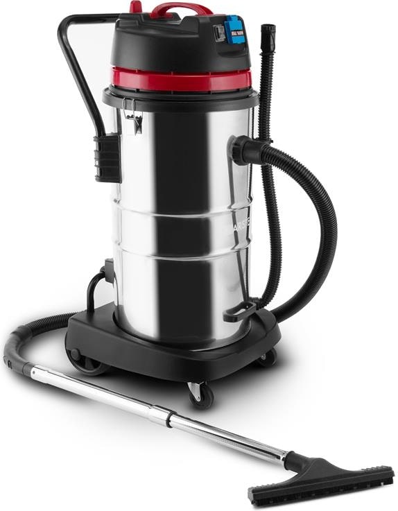 Reinraum Nass-Trocken-Sauger Industriesauger 2000W HEPA 60l Steckdose Rot