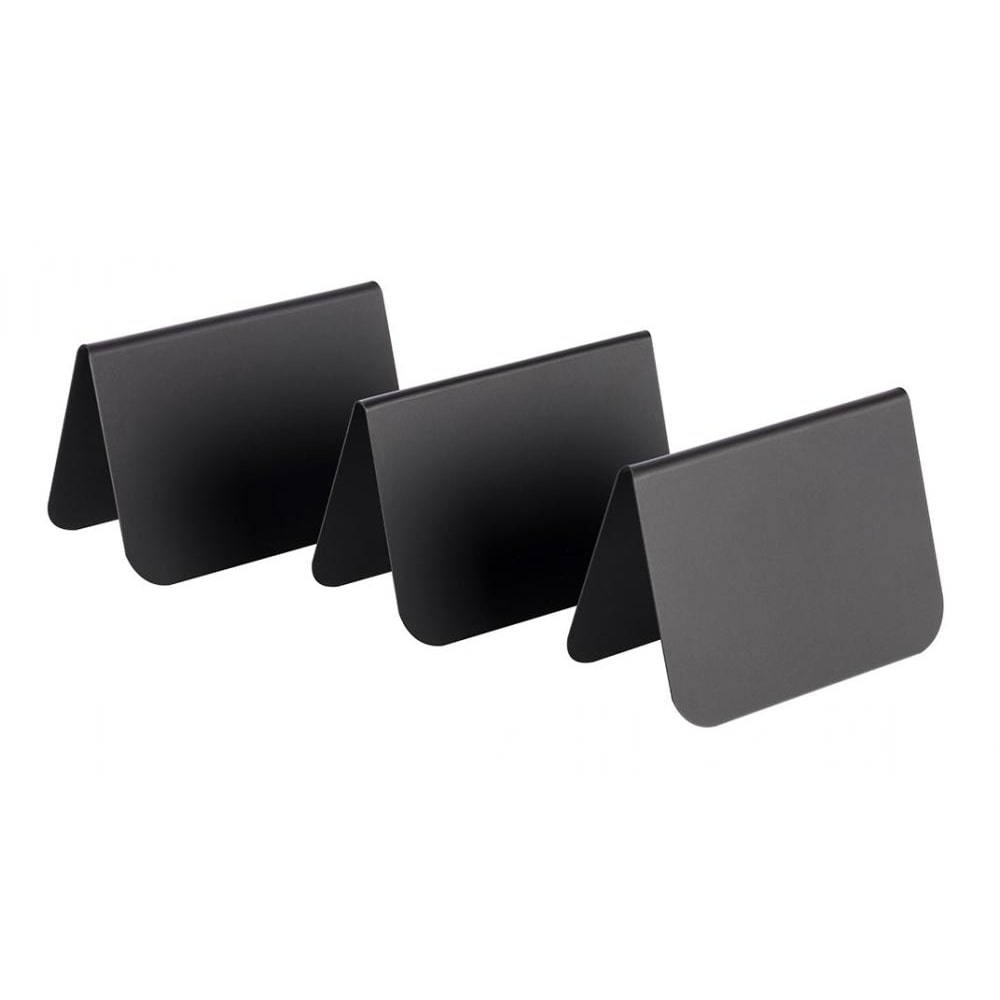 APS 00011 Lot de 10 chevalets de table 7,5 x 3,5 cm, H 5 cm