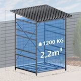 thumbnail of Porta legna Macon Metallo/Portalegna