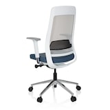thumbnail of Cadeira de escritório profissional CHIARO T2 WHITE azul/cinzento hjh OFFICE