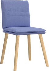 thumbnail of vidaXL Esszimmerstühle 4 Stk. Jeansblau Stoff