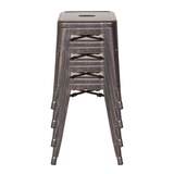 thumbnail of Hocker VANTAGGIO metallic schwarz / gold hjh OFFICE