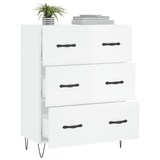 thumbnail of vidaXL Sideboard Hochglanz-Weiß 69,5x34x90 cm Holzwerkstoff