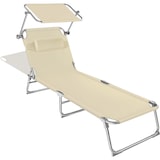 thumbnail of tectake Tumbona Chloe  Beige