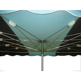 thumbnail of Parasol forain 400x300 avec système télescopique Blanc cassé (naturel)