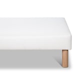 thumbnail of Sommier tapissier  1 place  Epaisseur 13 cm  Blanc (pieds non inclus)  90x190 cm CAPUCINE BELLECOUR