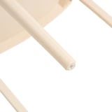 thumbnail of 4er-Set stapelbare Stühle aus Polypropylen mit Glasfasern für Garten oder Innenbereich, wasserabweisend und widerstandsfähig  - SOLE - Creme