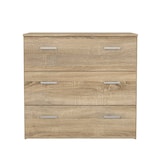 thumbnail of WellHome - Commode de Chambre avec 3 Tiroirs en coloris Chêne 75 x 36 x 70 cm - Duero Oak