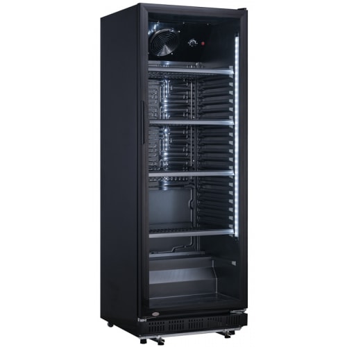 GGG - Flaschenkühlschrank, 360 Liter, schwarz, 620x635x1732 mm,