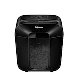thumbnail of Fellowes Distruggidocumenti a frammento LX25, 6 fogli, per uso personale, con blocco di sicurezza, cestino da 11,5L, sicurezza P-4, nero, 4170501