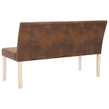 thumbnail of Helloshop26 - Panca 139,5 cm pelle scamosciata sintetica marrone 02_0010840