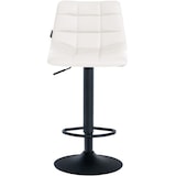 thumbnail of Conjunto de 2 bancos de bar em imitação de pele Jerry branco/preto