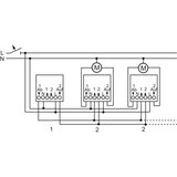 thumbnail of JALOUSIECONTROL II Jalousiesteuerung, Unterputz, schwarz, glänzend, geeignet für Windsensor, Nebenstelleneingang, 690W