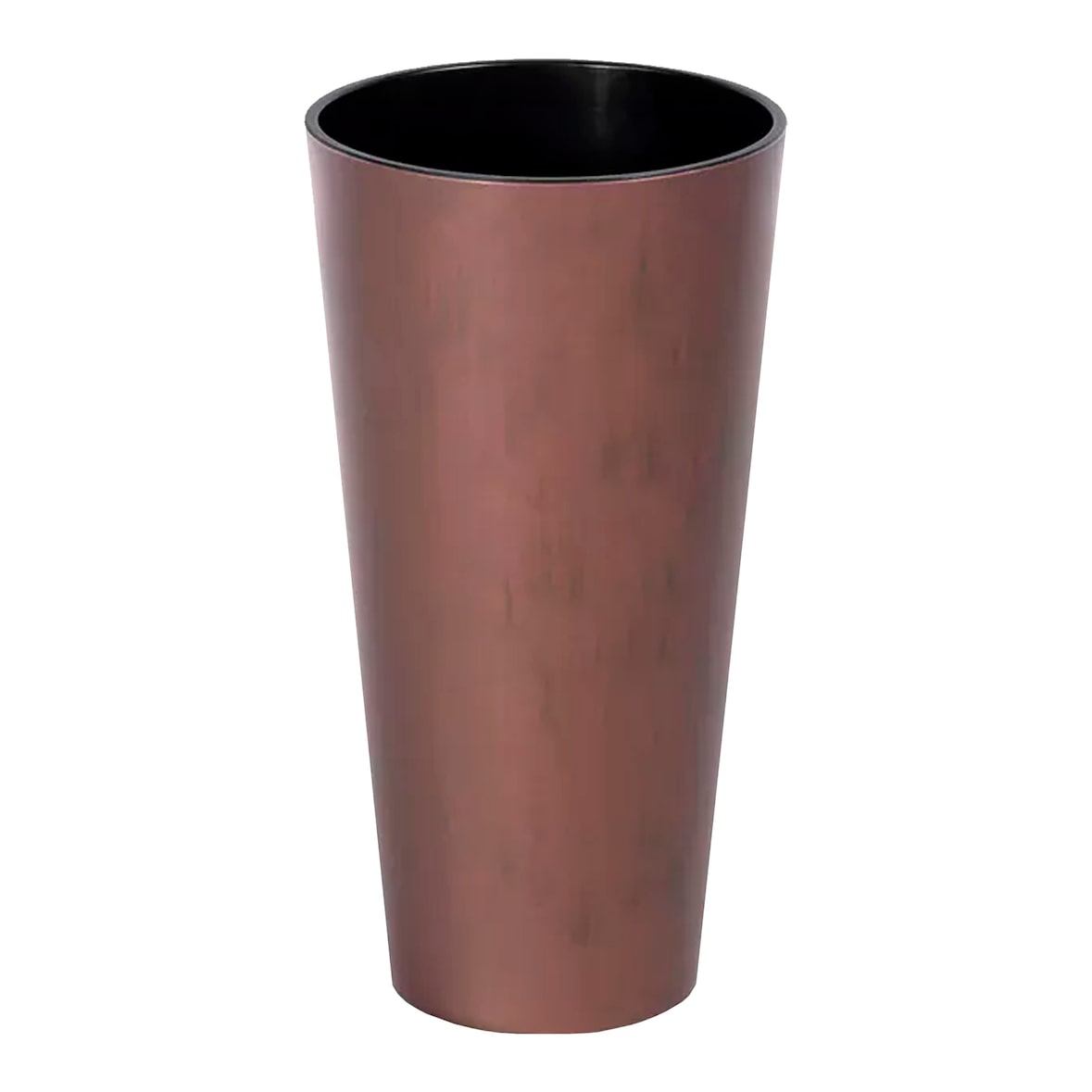 Prosperplast - TUBUS SLIM CORTEN 27L Topf mit Reservoir - 30x30x57,2cm in Kupferfarbe
