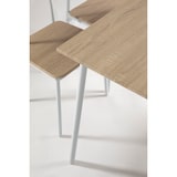 thumbnail of DUPI Conjunto Mesa y 4 sillas NEW XOBE, Fabricado con Metal y MDF, Mesa Comedor, Conjunto Estilo Atemporal (Taupe) 110x70 cm